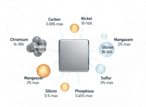 Composition of 316 stainless steel