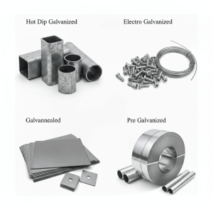 Processes for Manufacturing Galvanized Steel