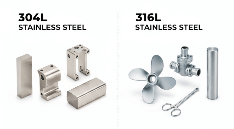 304l vs 316l stainless steel