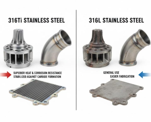 316Ti vs 316L stainless steel