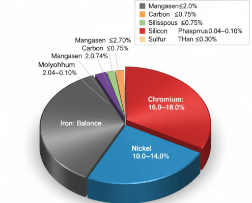 316h stainless steel Chemical Compositions