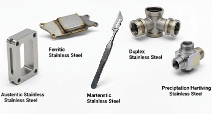 5 types of stainless steel