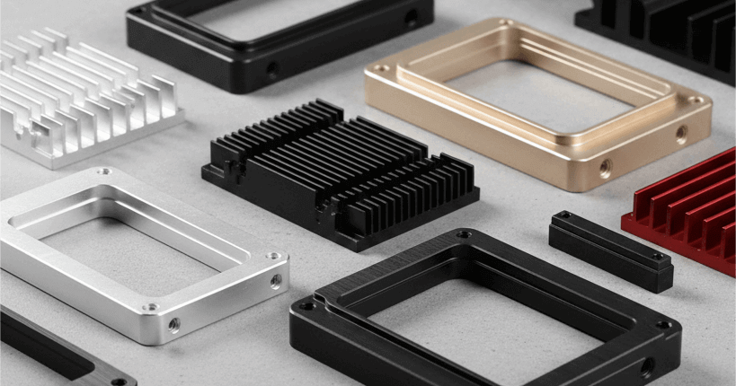 CNC Machining 6063 Aluminum Parts CNC Machining 6063 Aluminum Parts