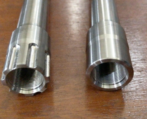 Custom CNC Machined Bicycle Pedal Spindle