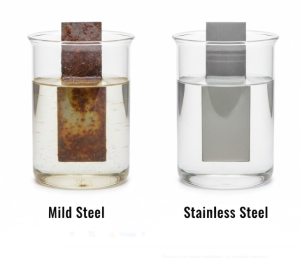 Mild Steel vs Stainless Steel Corrosion Resistance