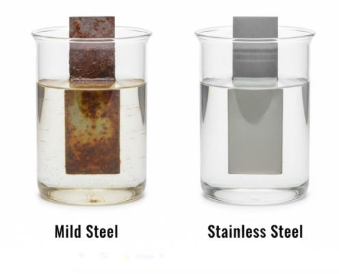 Mild Steel vs Stainless Steel Corrosion Resistance