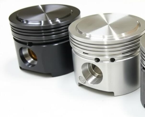Custom CNC Machining Automotive Pistons