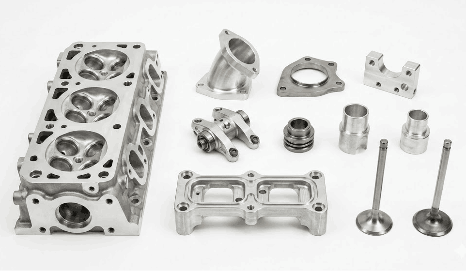 Custom CNC Machining Cylinder Head Parts