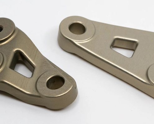 Titanium Front Post Engine Mount Bracket