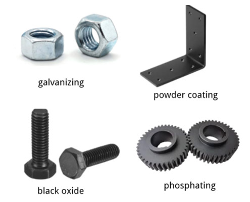 Surface treatment of carbon steel and cast iron