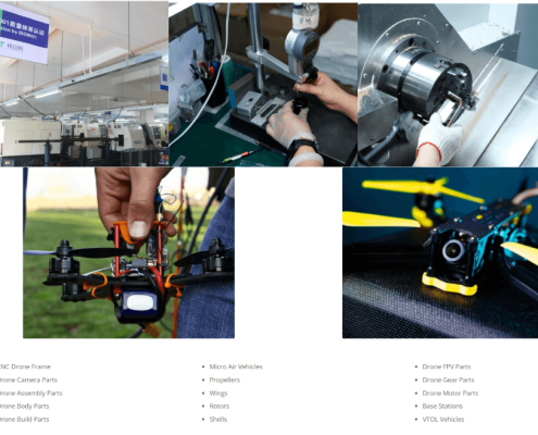 VMT CNC Machining Factory Chinese Drone Parts Manufacturer