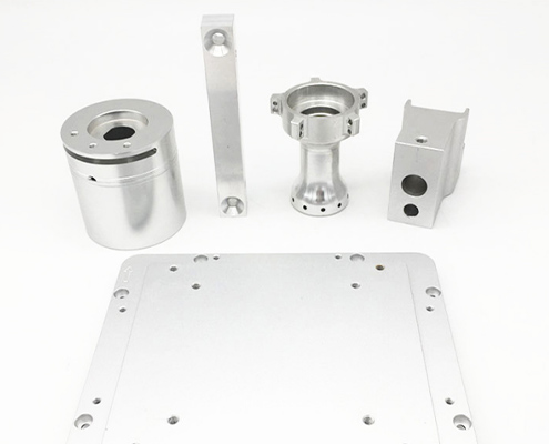 Aluminum parts by climb milling