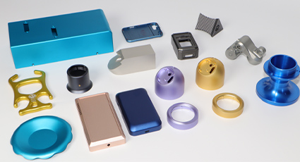 VMT custom anodized aluminum parts