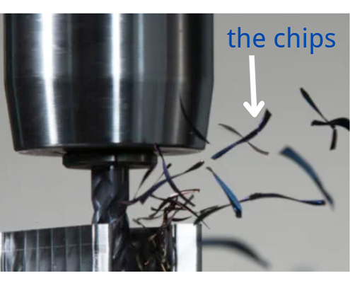 chips in cnc milling