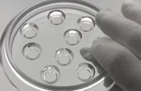 Acrylic vapor polishing