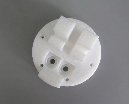 Bead Blast HDPE parts