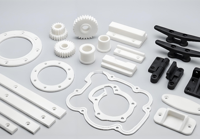 CNC machined HDPE parts