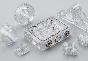 Precision CNC machined PC parts
