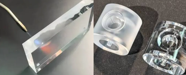 Surface finishining of PC