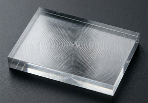 as milled acrylic surface finish