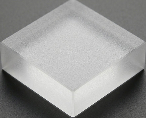 bead blasted acrylic frosted surface