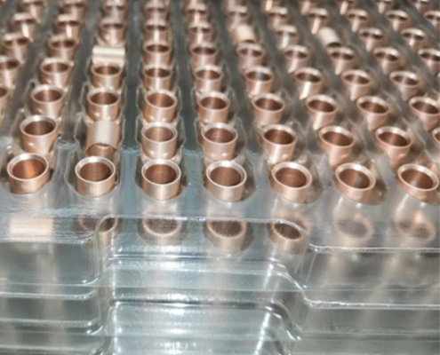 custom cnc machining bushing packing