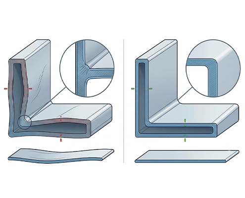 uneven wall thickness vs. uniform wall thickness