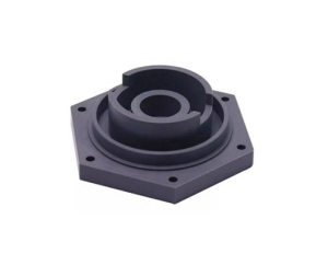 CNC Machined PVC Pump Housing