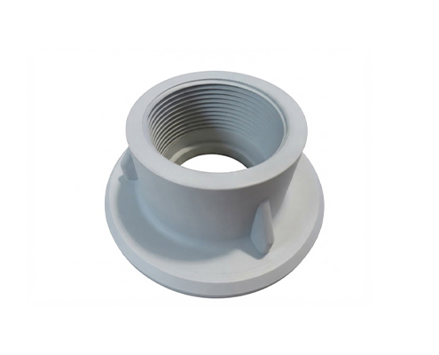 CNC Machined Polypropylene Threaded Flange