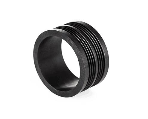 CNC Machined Polypropylene Threaded Sleeve