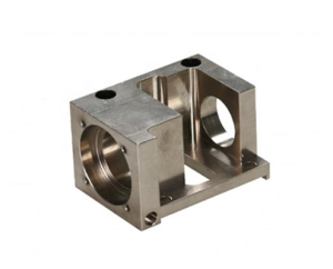 Titanium CNC Machined Medical Device Mounting Block