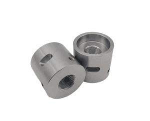 Titanium CNC Machined Threaded Connector