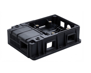 Ultem 1000 black cnc machined electrical housing