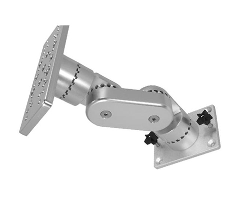 CNC-machined aluminum arm component