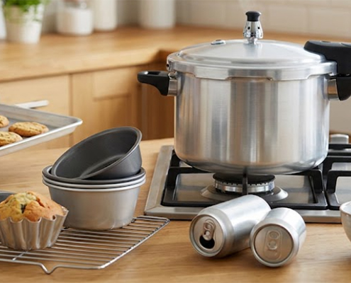 Food-contact uses of food-grade aluminum