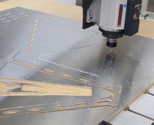 cut aluminum sheet