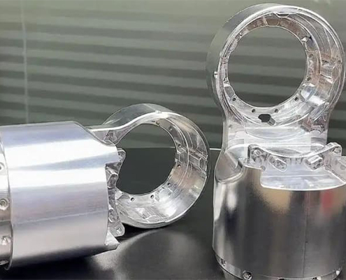 5-Axis Machined Joint Shell for Humanoid Robot Actuators