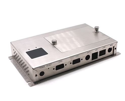 Metal prototype produced by sheet metal fabrication 