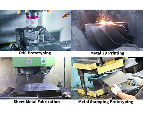 Metal prototyping manufacturing methods
