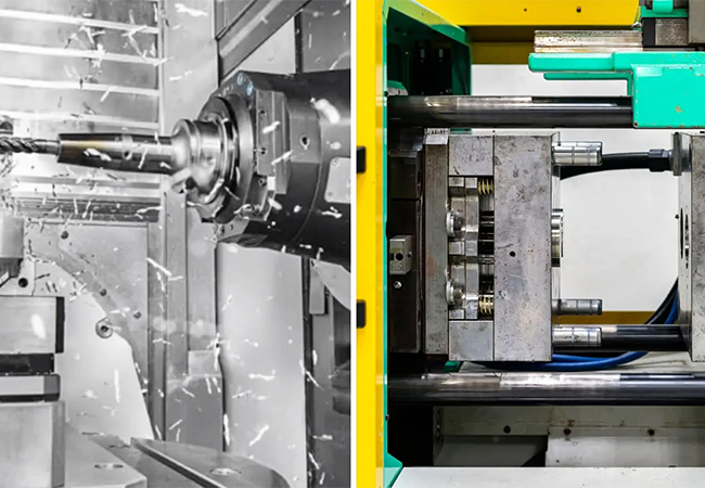 cnc machining vs plastic injection molding cnc machining vs plastic injection molding