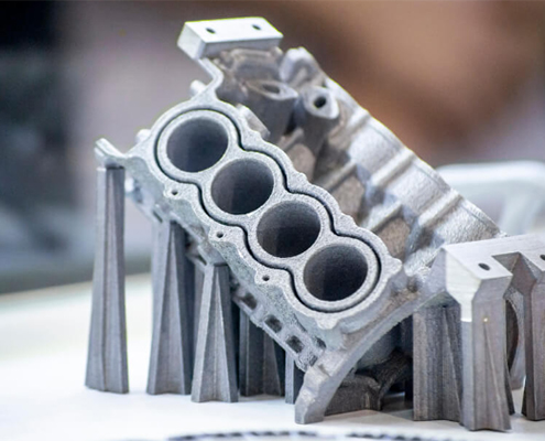 intricated component by 3D printing rapid prototyping 