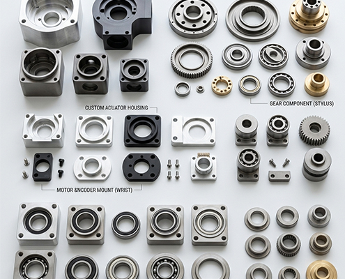 CNC machining Joints and Actuator Components