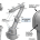 Diagram of the joint housings in robot arm
