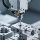 Precision robotic parts machining